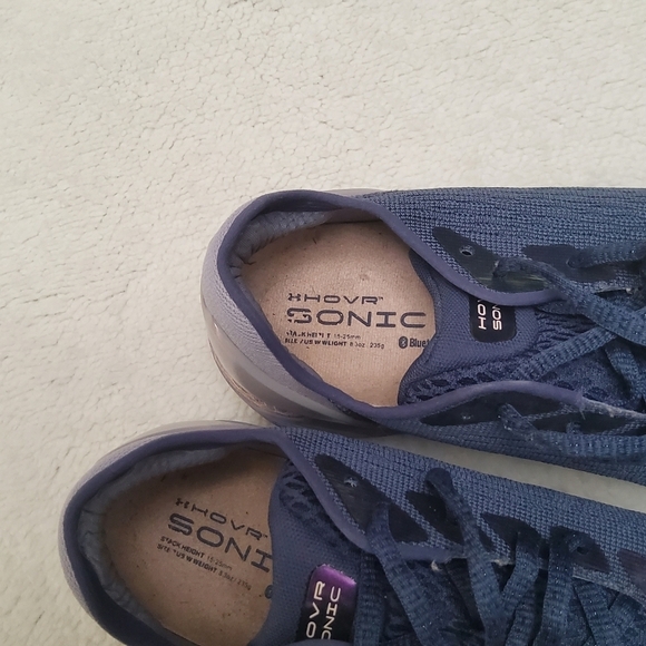 EUC Women's Running Shoes Under Armour HOVR Sonic 3 Bluetooth Connect W8LS 8.5 - Picture 7 of 12